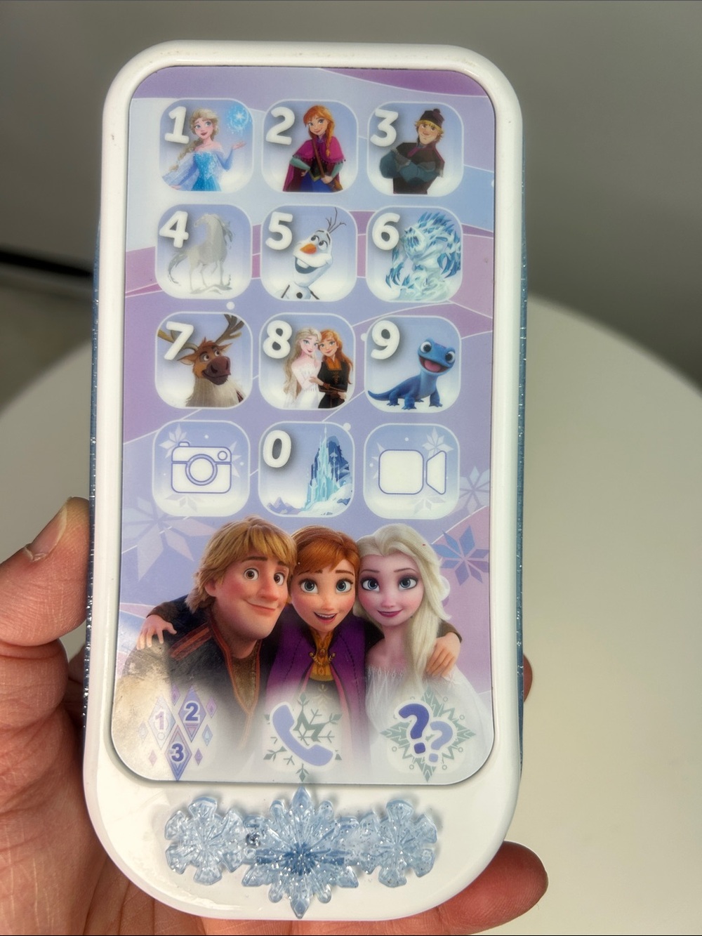 Disney Frozen Toy Phone for Kids, Toddler Toys w/ Preschool Learning Activities